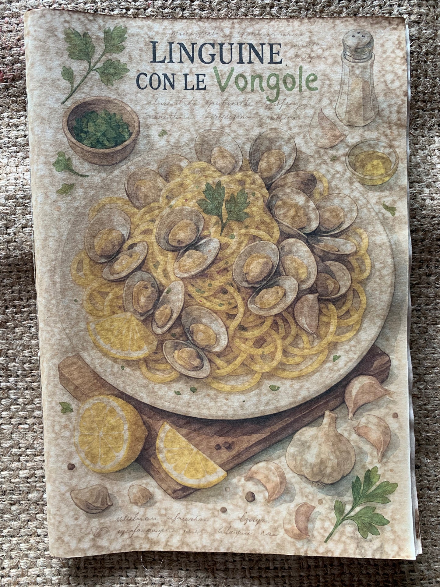 Spaghetti con le vongole
