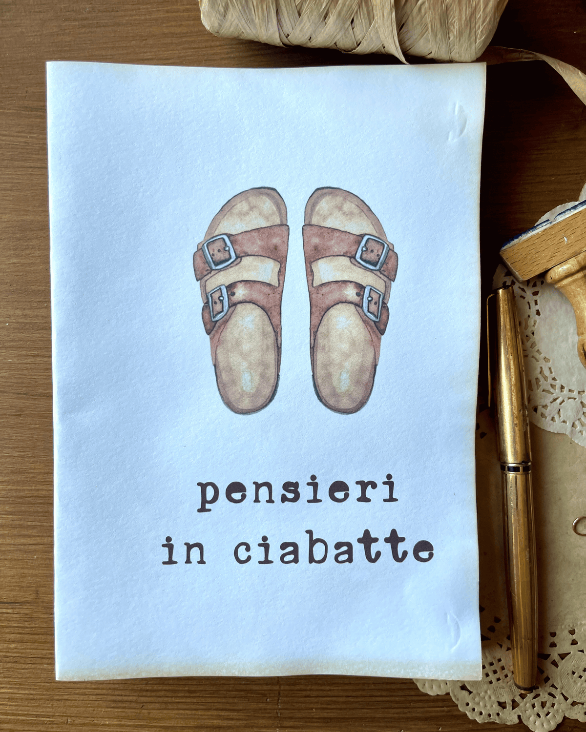 Pensieri in ciabatte