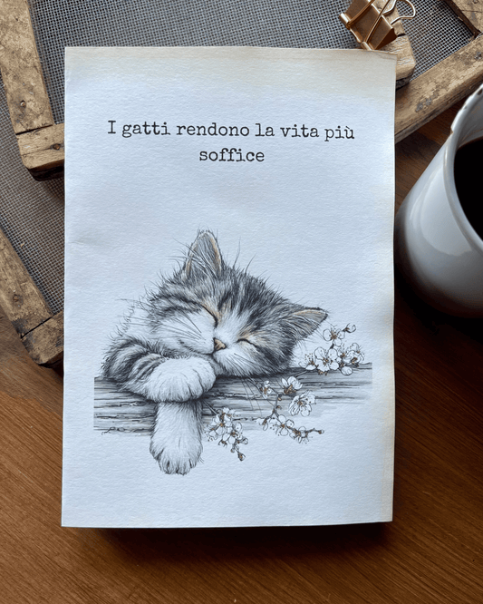 I gatti rendono la vita più soffice