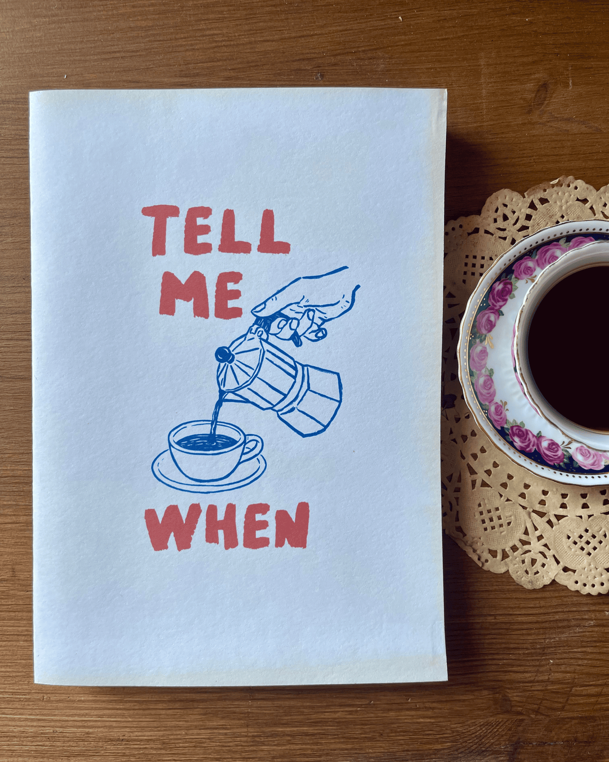 Tell me when