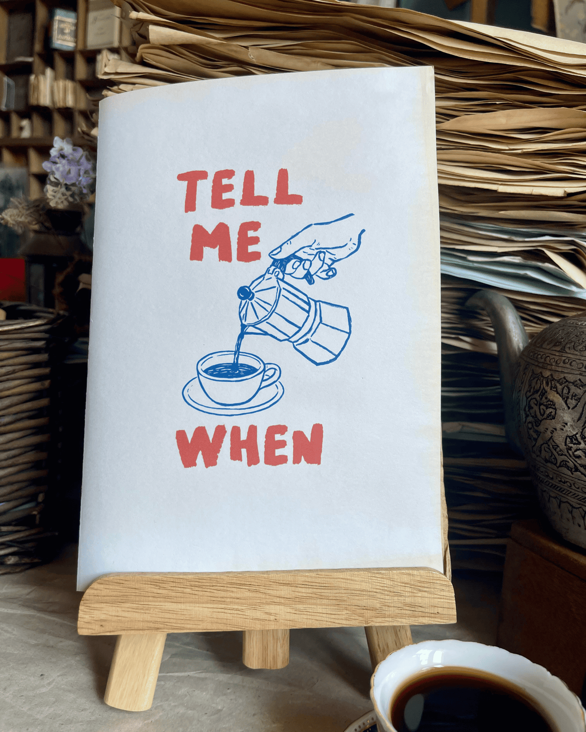 Tell me when